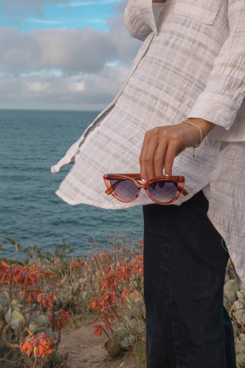 Antigone | Jacque Sunglasses - Desert | Shut the Front Door