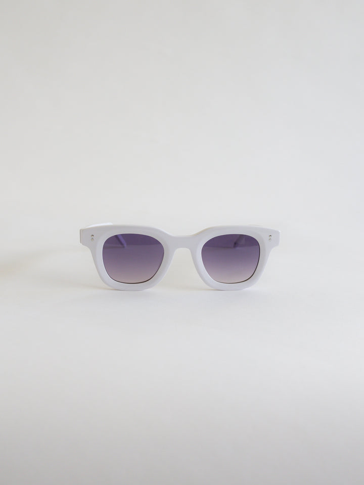 Antigone | Cooper Sunglasses - Snowy White | Shut the Front Door