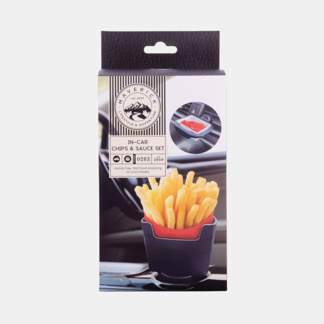 Mavericks | In-Car Chips & Sauce Set | Shut the Front Door