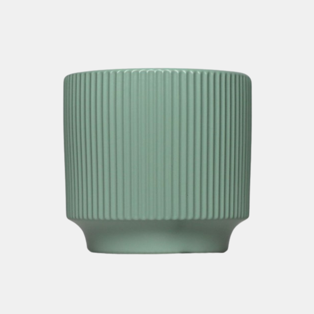 Garcia | Erina Ceramic Planter Small - Sage | Shut the Front Door