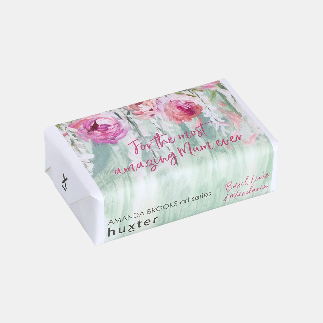Huxter | Cas Rosebud Rise Soap - Amazing Mum | Shut the Front Door