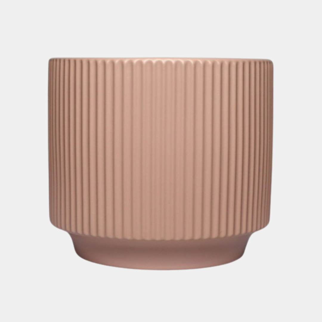 Garcia | Erina Ceramic Planter Medium - Blush | Shut the Front Door