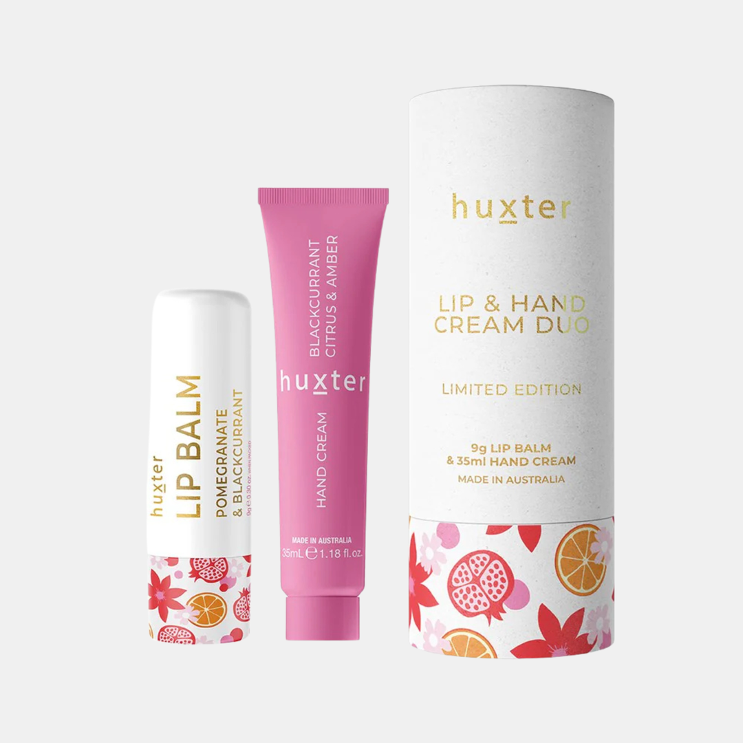 Lip & Hand Cream Duo - B/currant, Citrus & Amber
