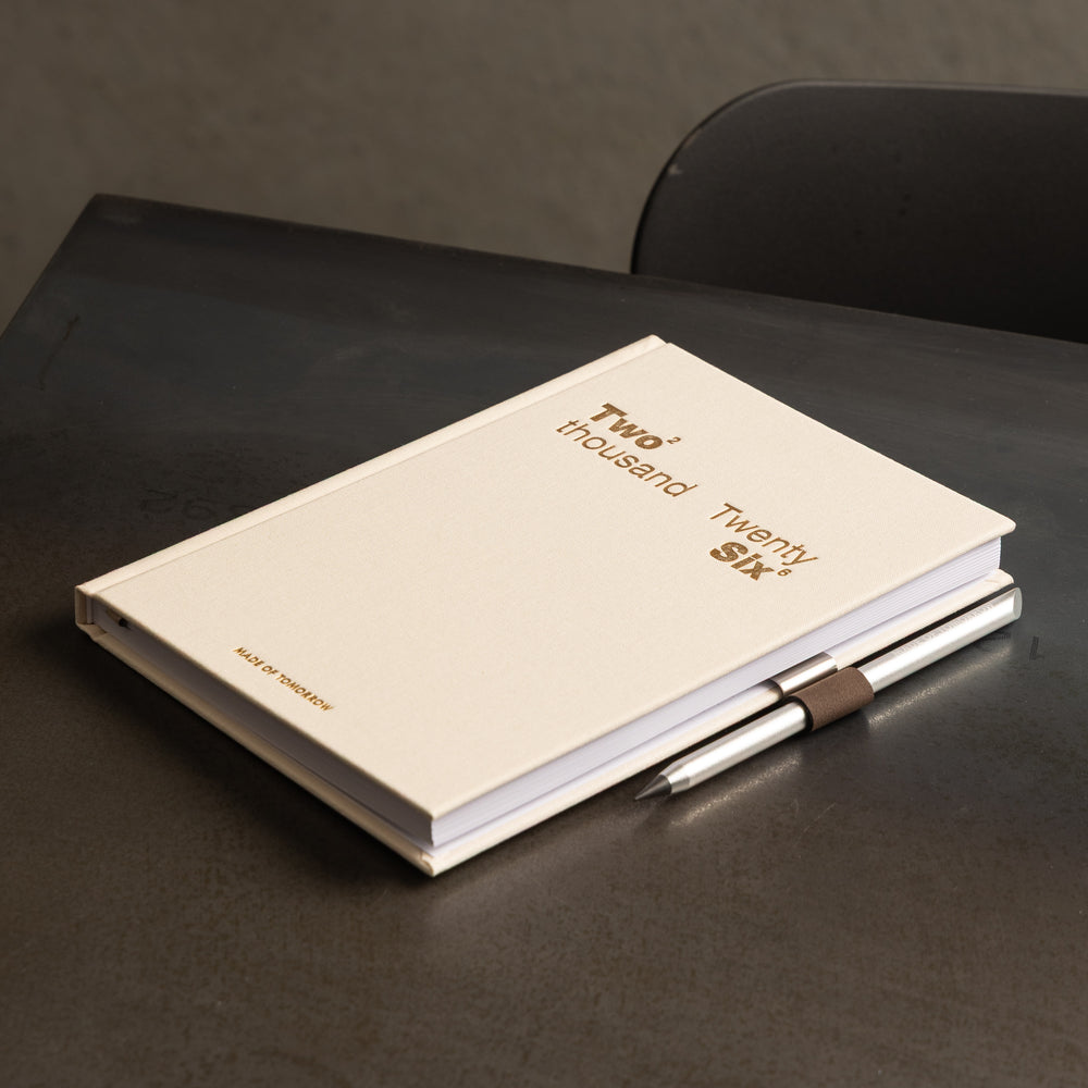 Made of Tomorrow | 2026 Weekly Diary Classic - Cream | Shut the Front Door