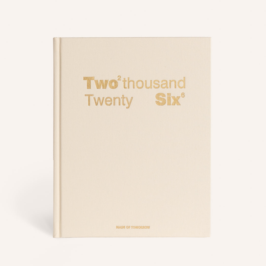 Made of Tomorrow | 2026 Grand Daily Diary Classic - Cream | Shut the Front Door