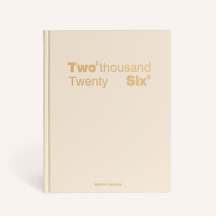 Made of Tomorrow | 2026 Grand Daily Diary Classic - Cream | Shut the Front Door