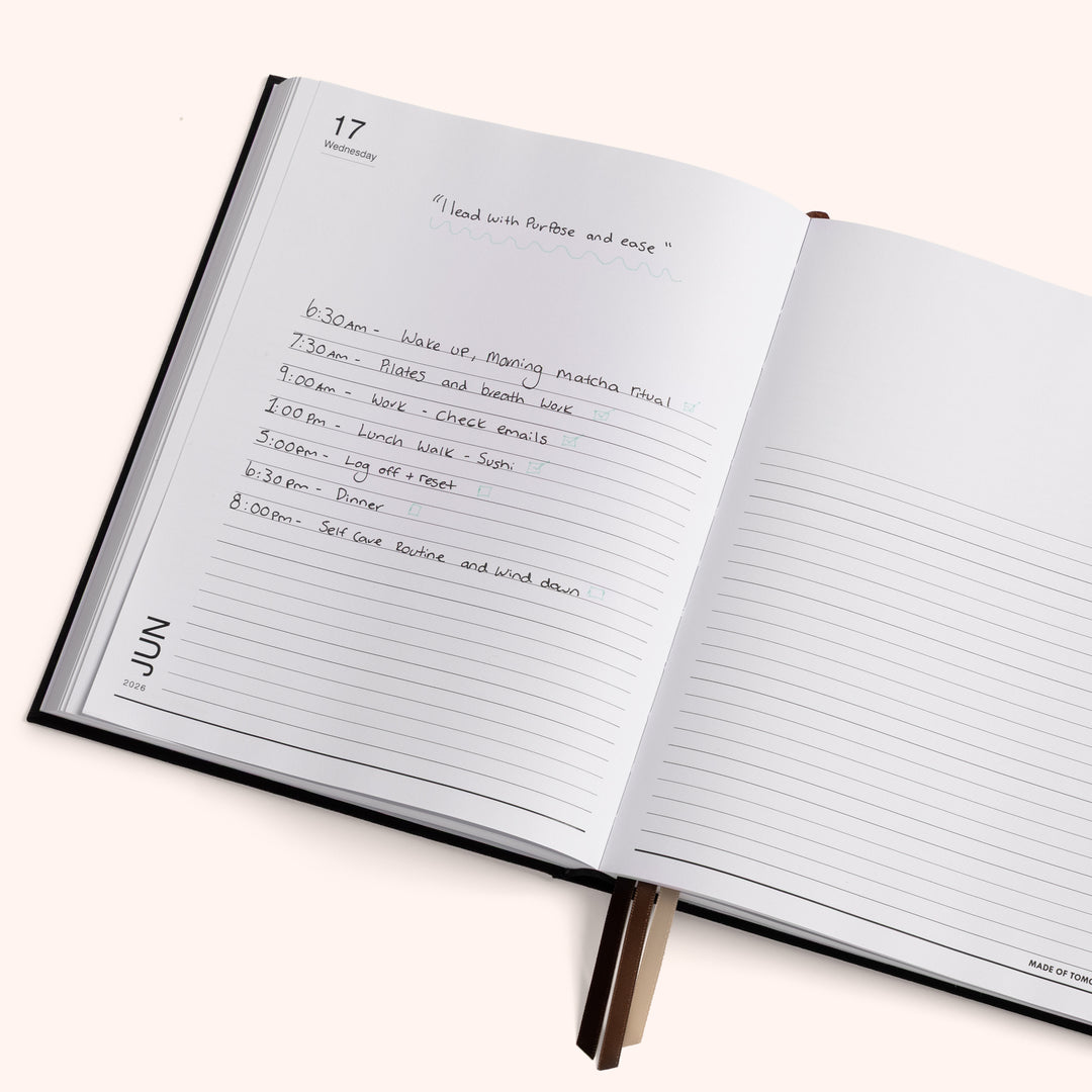 Made of Tomorrow | 2026 Grand Daily Diary Classic - Cream | Shut the Front Door