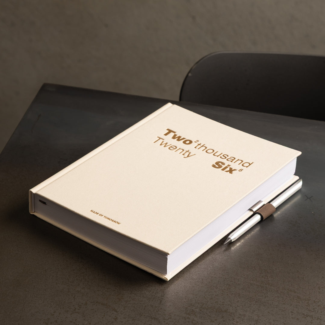 Made of Tomorrow | 2026 Grand Daily Diary Classic - Cream | Shut the Front Door