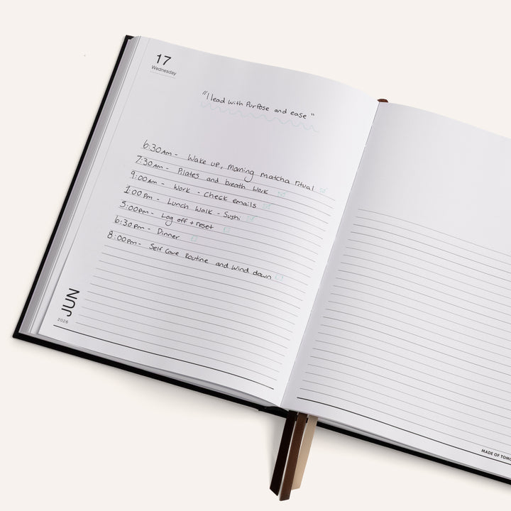Made of Tomorrow | 2026 Grand Daily Diary Classic - Liquorice | Shut the Front Door