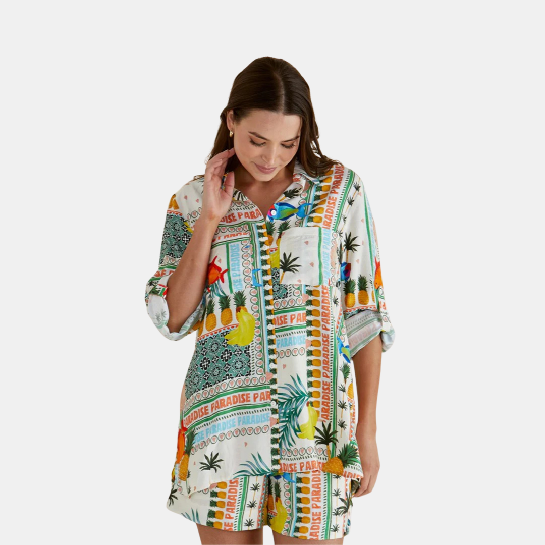 Mills Shirt - Paradise Print Multi