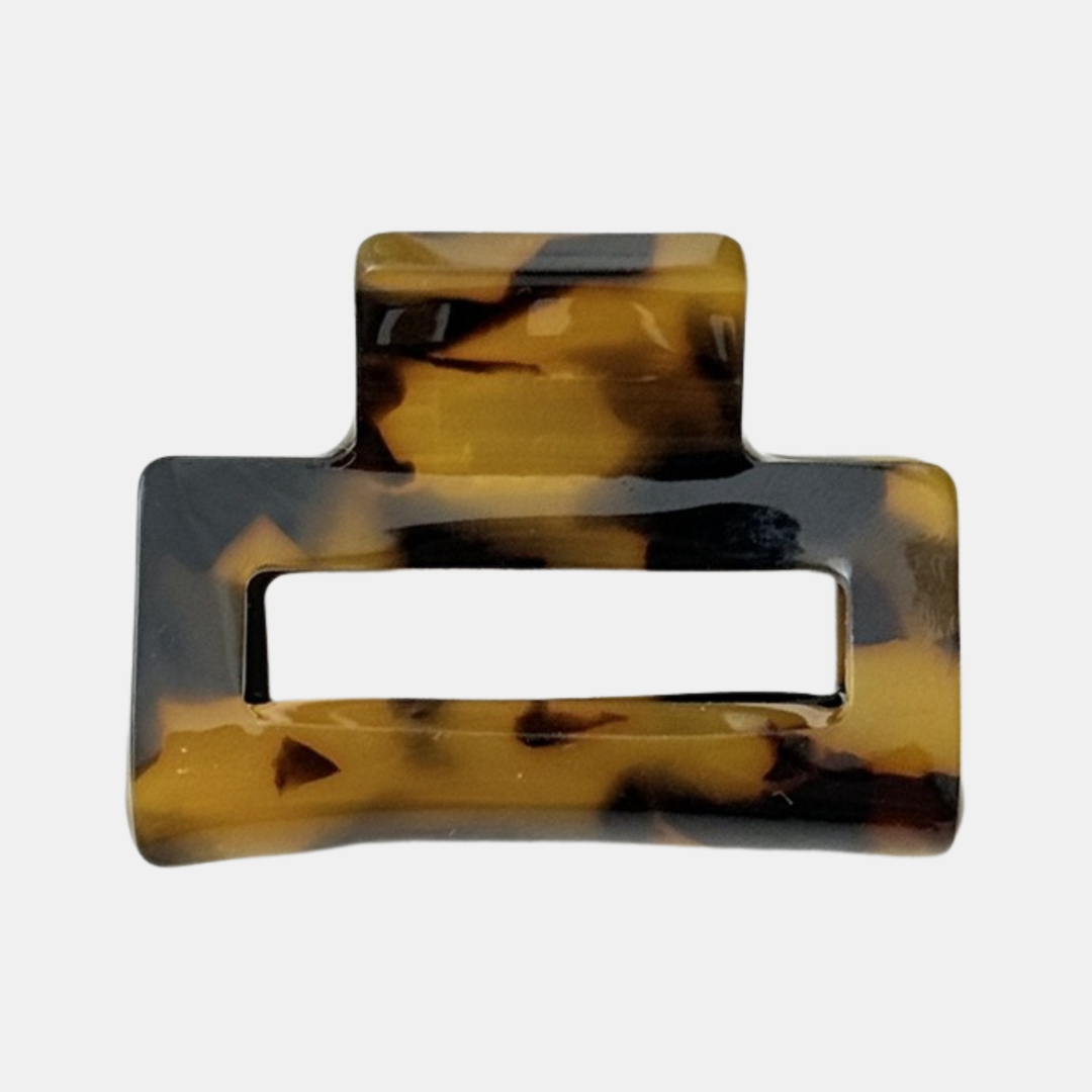 Mini Hairclip - Tortoise/Teal