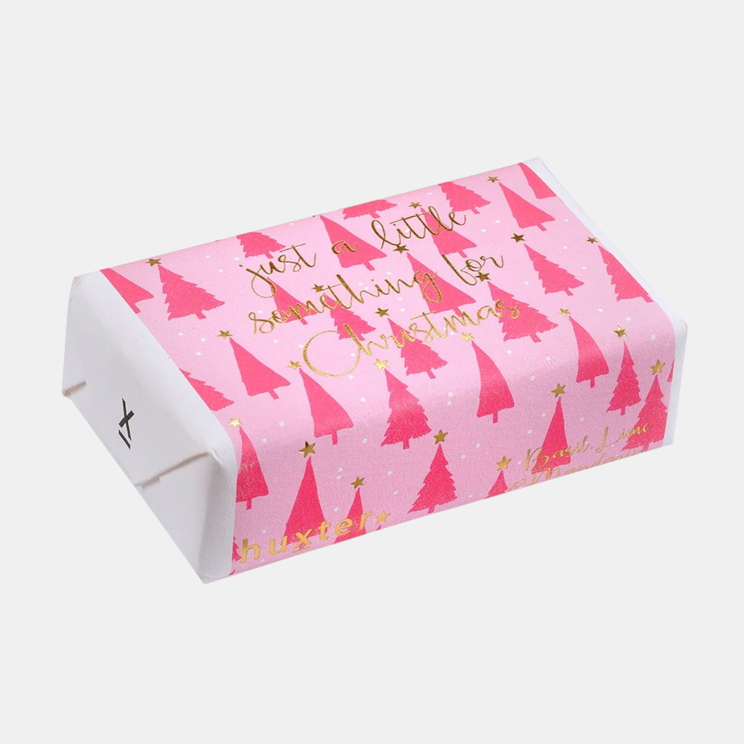 Raspberry Xmas Trees Soap - JAS for Christmas