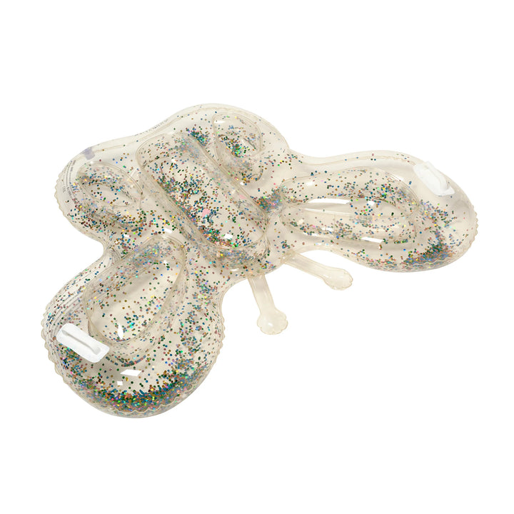 Sunnylife | Kids Lie-On Float - Cotton Candy Glitter | Shut the Front Door