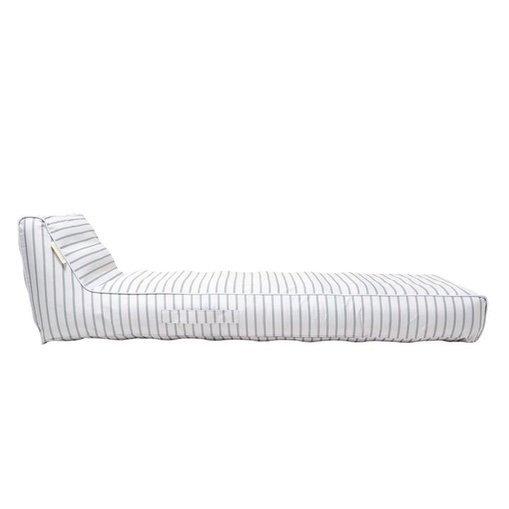 Sunnylife | Luxe Lie-On Lounger- La Palma Sage Stripe | Shut the Front Door