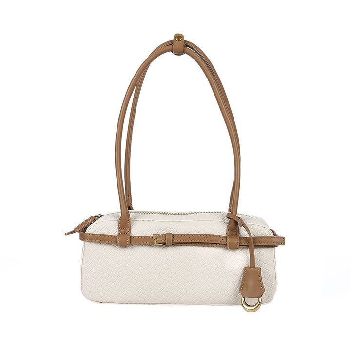 Antigone | Harper Woven Handbag - Chalk | Shut the Front Door