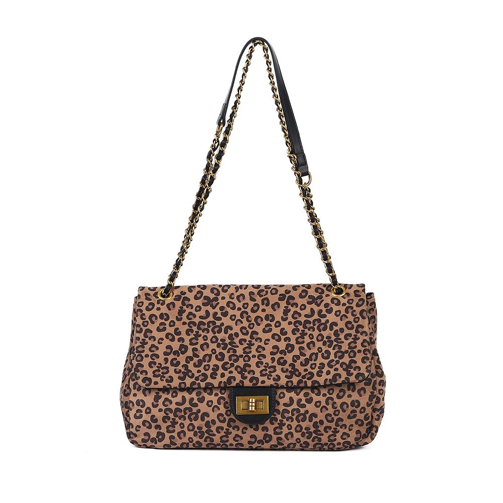 Antigone | Aurora Shoulder Bag - Leopard Print | Shut the Front Door