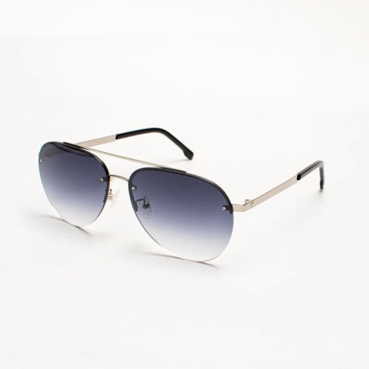 Antigone | D-1 Sunglasses Silver/Gradient | Shut the Front Door