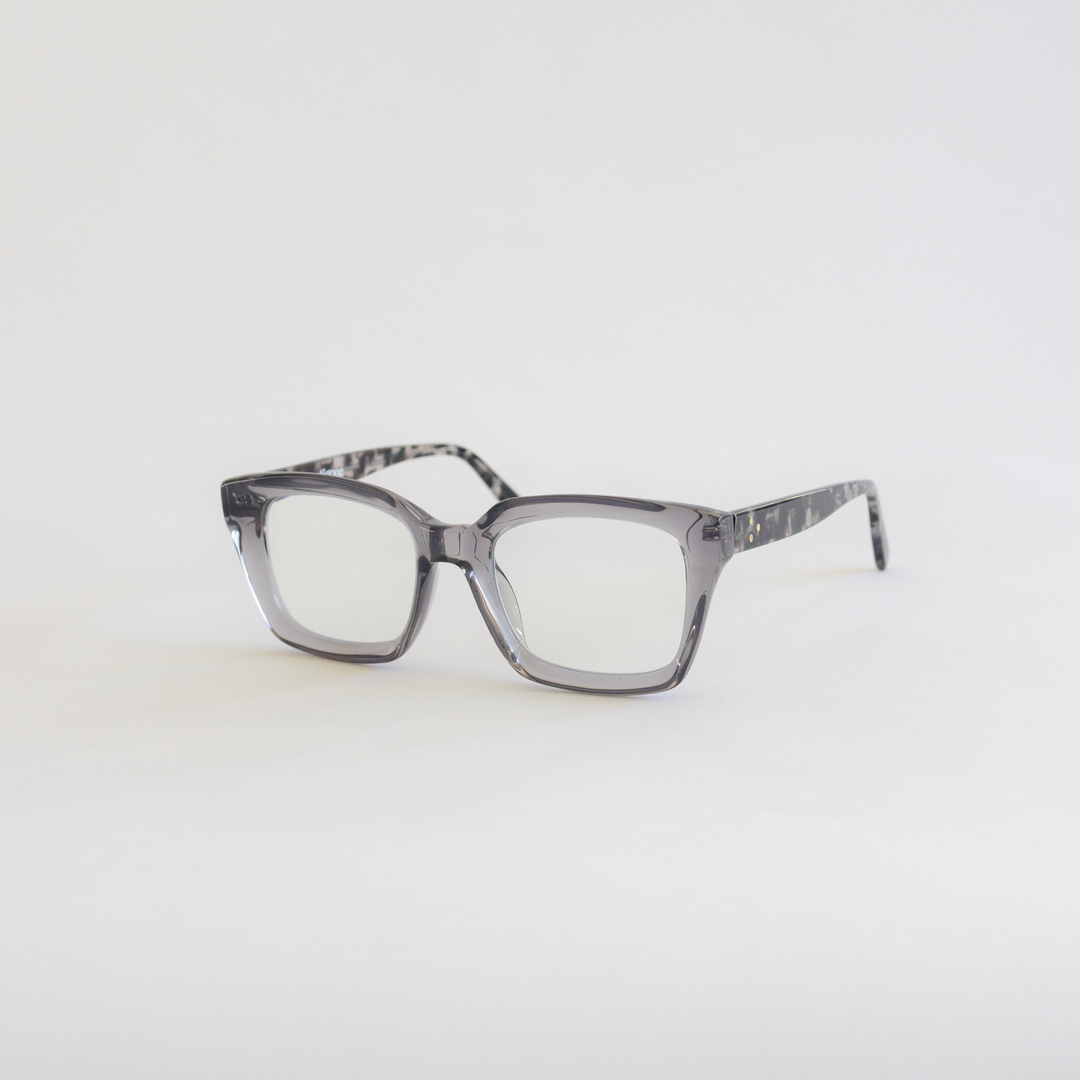 Antigone | Aria Reading Glasses - Smoke | Shut the Front Door