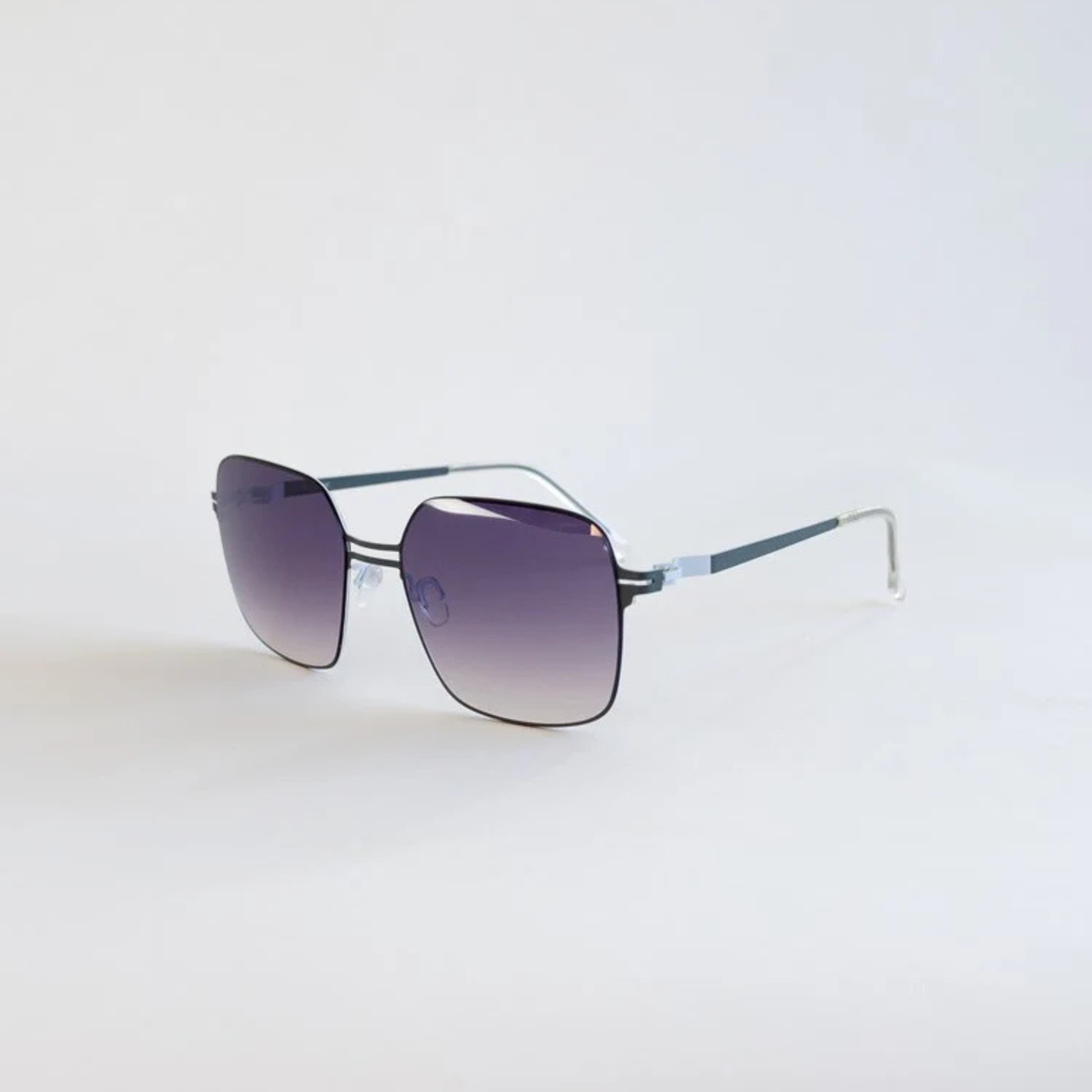 Antigone | Cosmic Sunglasses - Bondi Blue/Deep Sage | Shut the Front Door