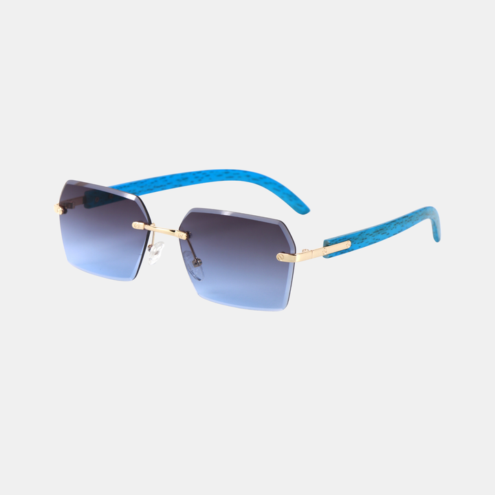 Sam Sunglasses - Blue Brown Tortoise