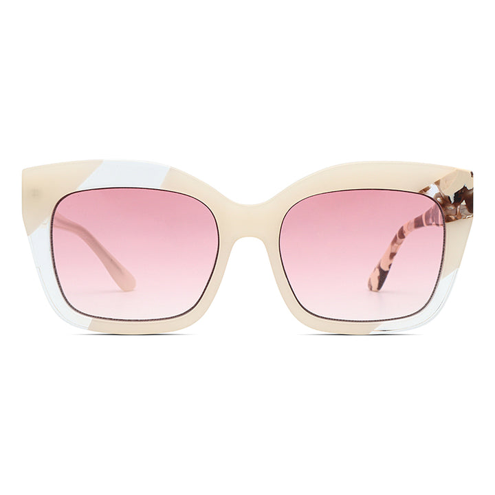 Tara Sunglasses - Acetate White Tortoise