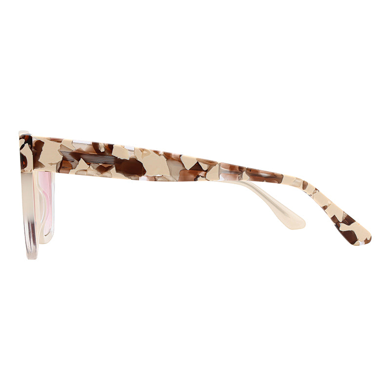 Tara Sunglasses - Acetate White Tortoise