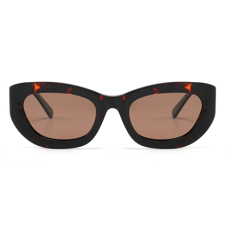 Michelle Sunglasses - Acetate Brown Tortoise