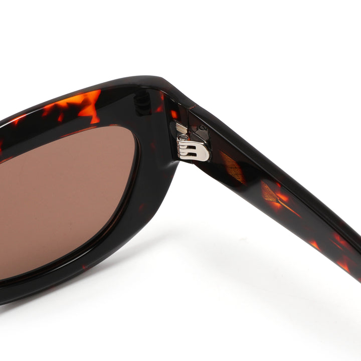 Michelle Sunglasses - Acetate Brown Tortoise