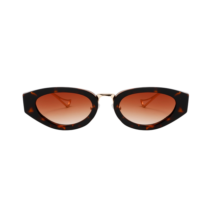 Brianna Sunglasses - Brown Tortoise Gold