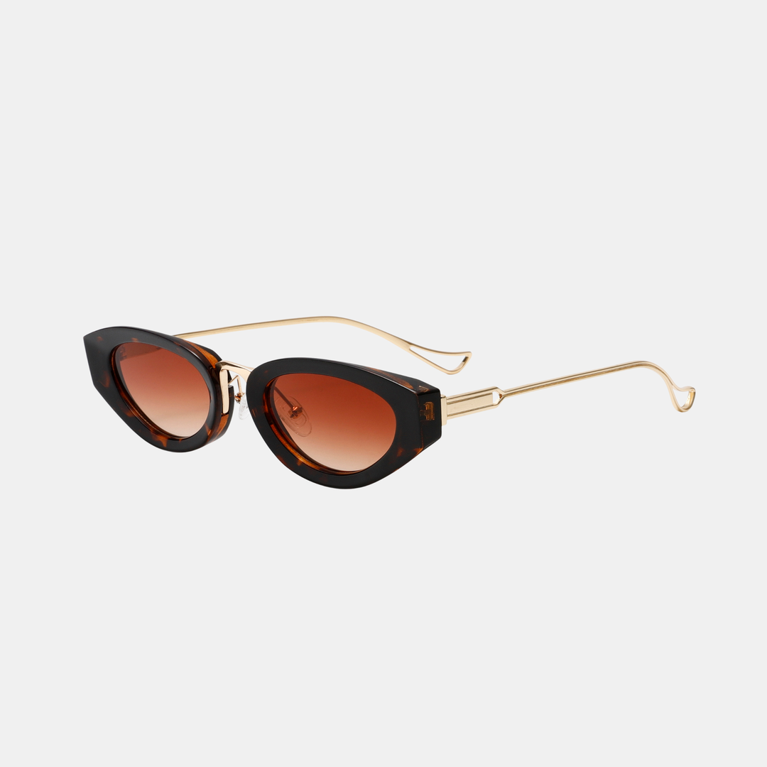 Brianna Sunglasses - Brown Tortoise Gold
