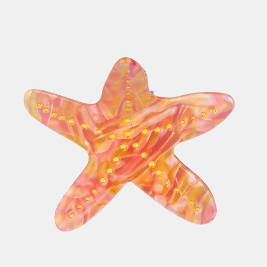 Evelyn Hair Clip - Starfish