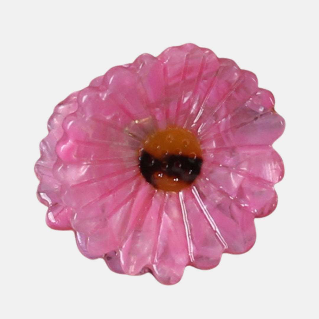 Marlowe Hair Clip S2 - Pink Sunflower