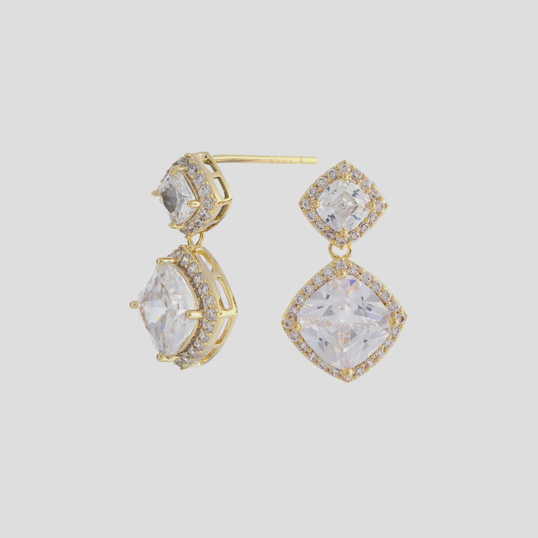 Antigone | Hannah Earrings - Gold | Shut the Front Door