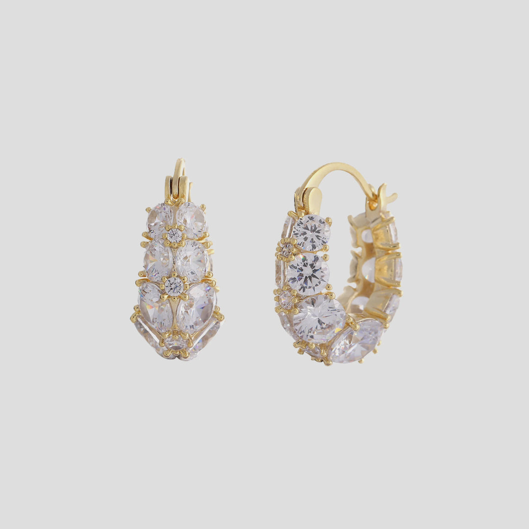 Antigone | Nancy Earrings - Gold | Shut the Front Door