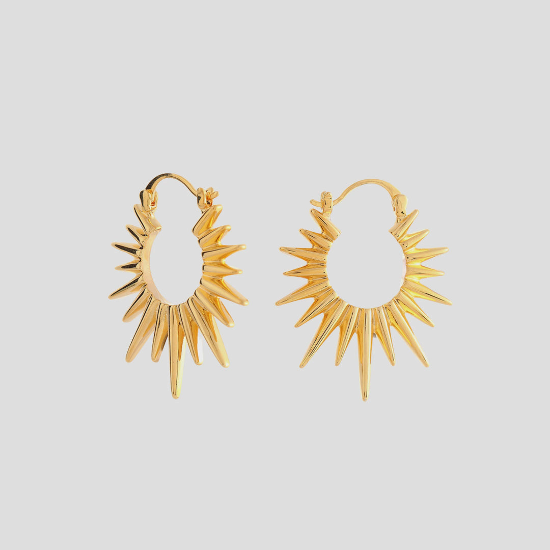 Antigone | Alaska Earrings - Gold | Shut the Front Door
