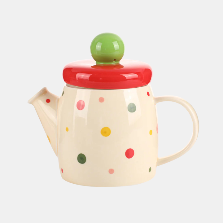 Garcia | Teapot 800ml - Dots Multi | Shut the Front Door