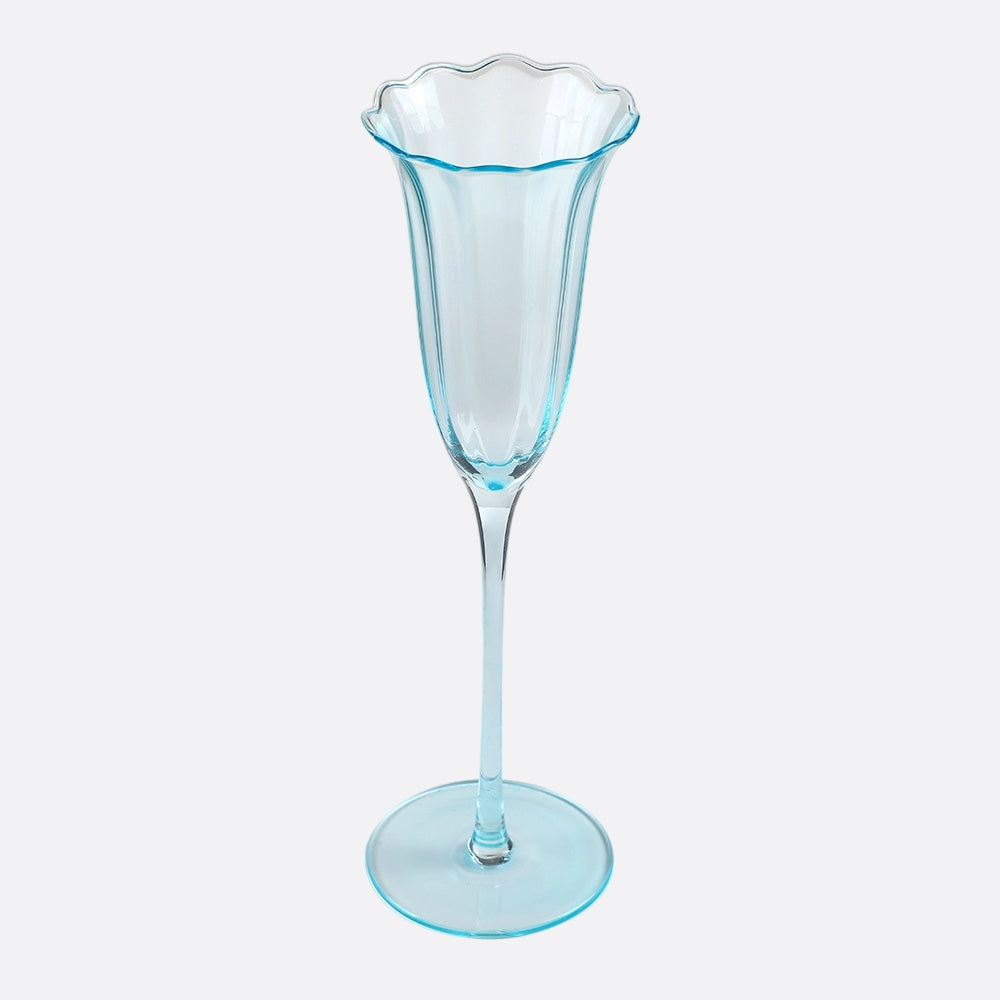 Elle Champagne Flute 180ml - Blue
