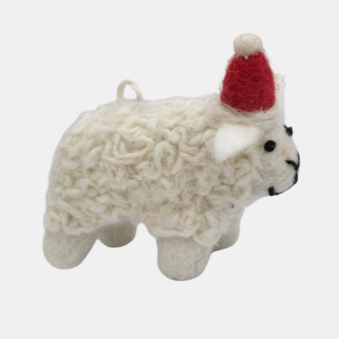 Decoration Felt - Sheep Off White