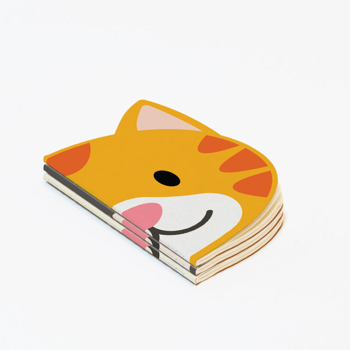 Notebooks Cat Shaped (set of 3)
