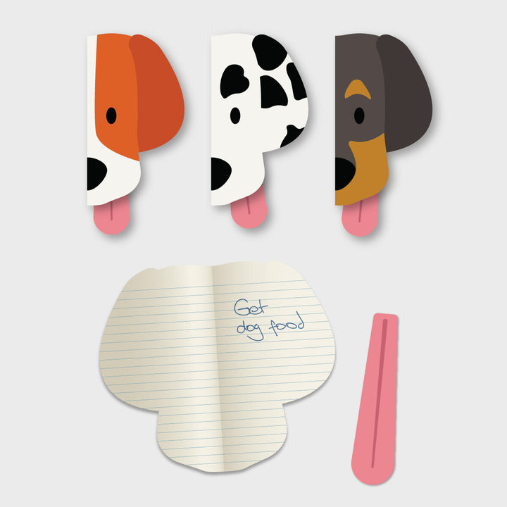Notebooks Dog Shaped (set of 3)