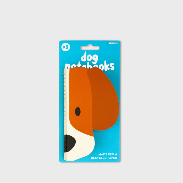 Notebooks Dog Shaped (set of 3)