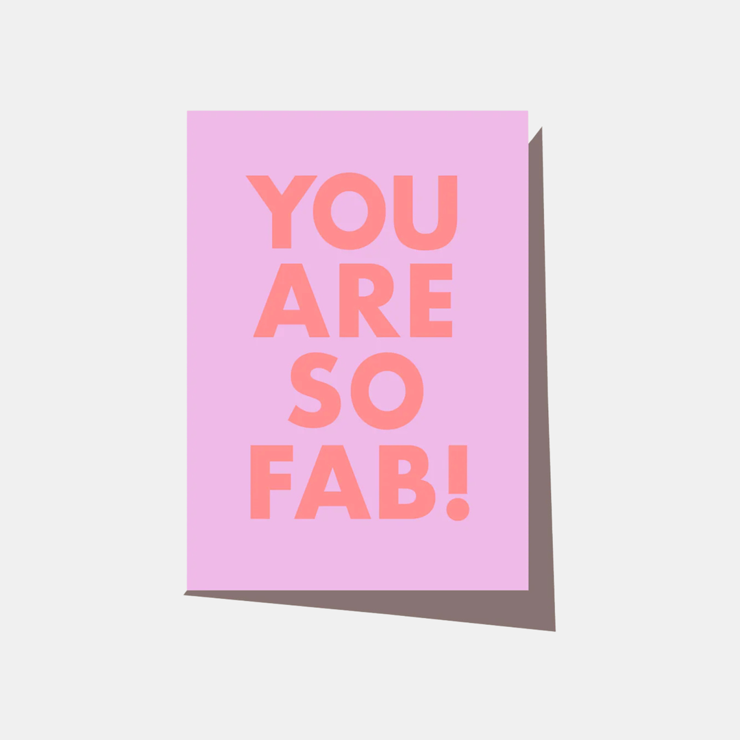 Elm Paper | Card you Are So Fab! | Shut the Front Door