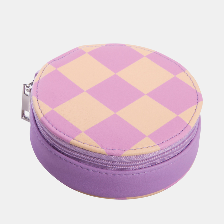 IS Gifts | Travel Pill Case - Lilac/Butter | Shut the Front Door
