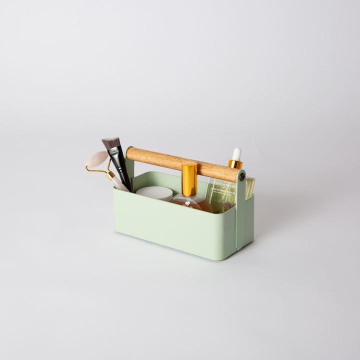 Garcia | Fuji Small Storage Box - Sage | Shut the Front Door