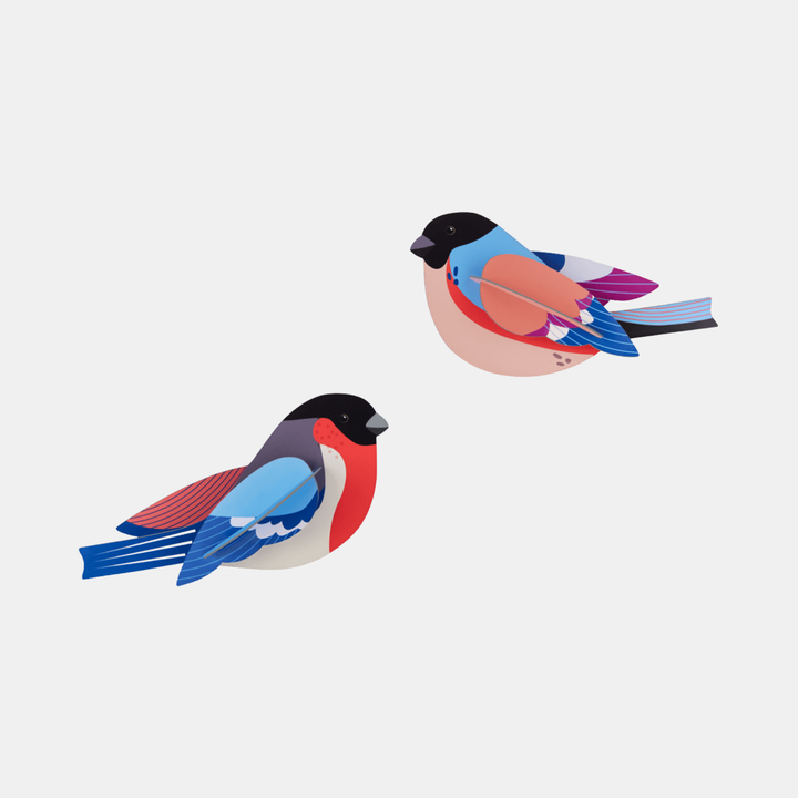 Wall Art Garden Birds (B6) - Finches