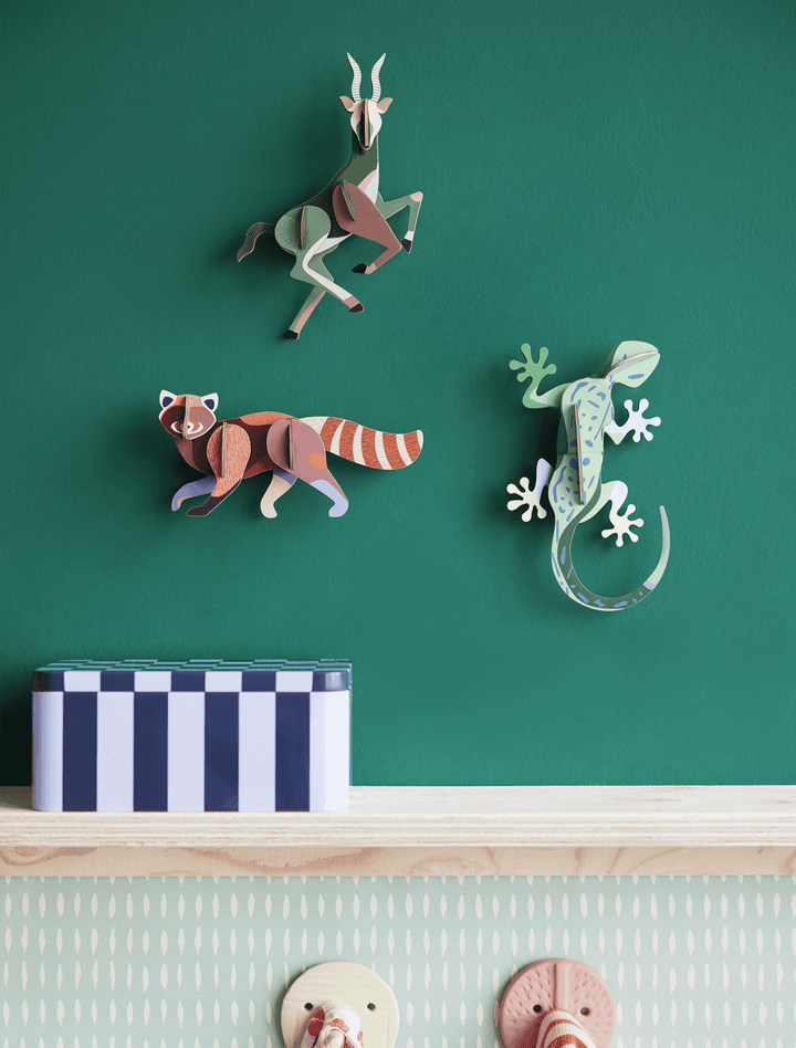 Wall Art Jungle Animals (B7) - Gecko