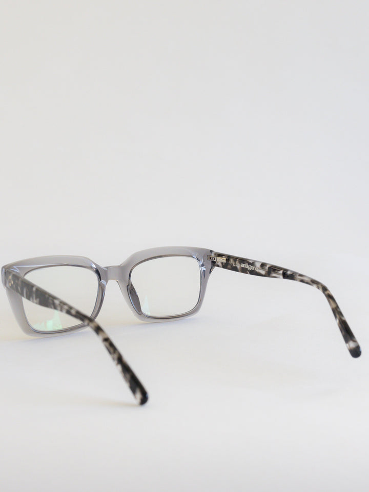 Antigone | Aria Reading Glasses - Smoke | Shut the Front Door