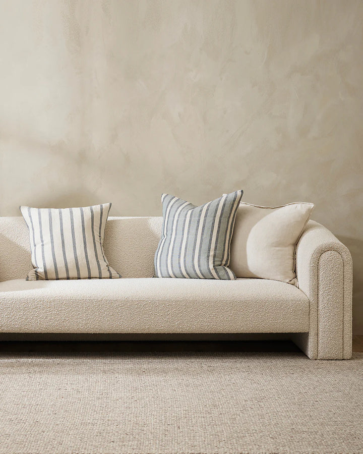 Baya | Cassia Cushion 55x55cm - Chambray | Shut the Front Door