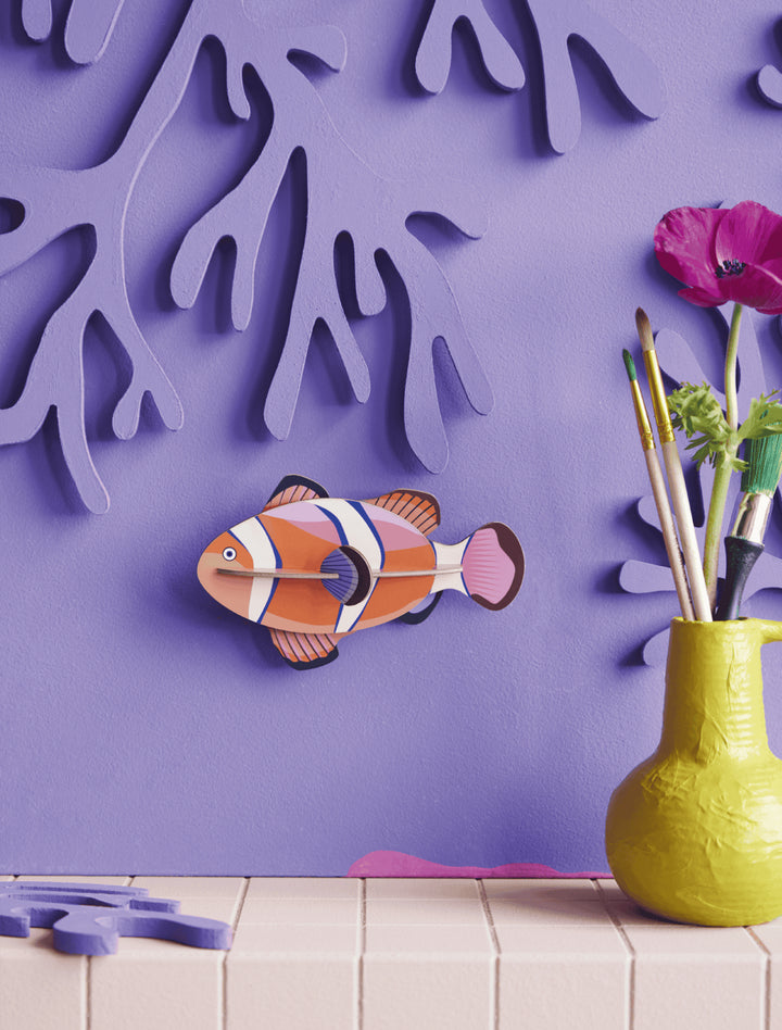 Wall Art Sea Creatures (B7) - Clownfish
