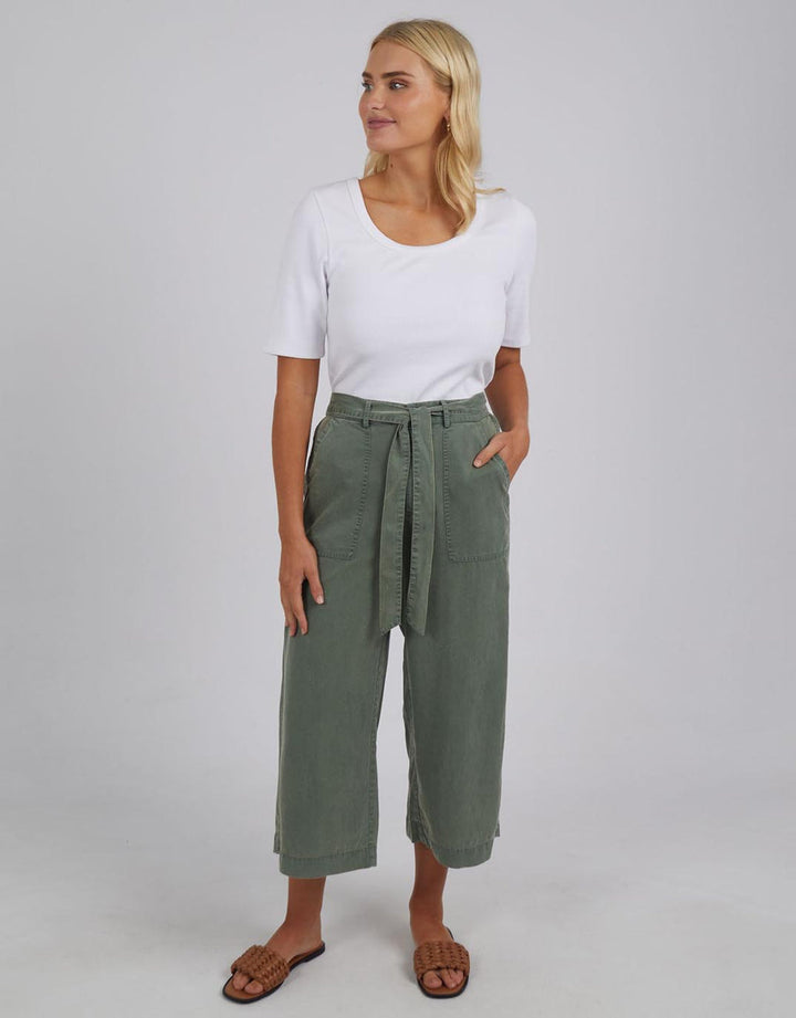 Elm Knitwear | Bliss Washed Pant - Clover | Shut the Front Door
